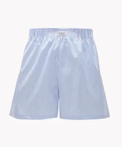 cueca samba canção listrada azul claro GG