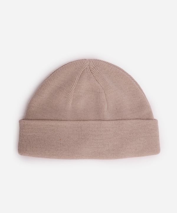 gorro curto masculino de tricot cinza UNICO