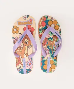 chinelo infantil bambi disney ipanema amarelo 25-26