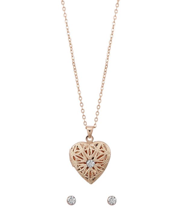 Kit de Relógio Analógico Mondaine Feminino + Colar + Pulseira - 53513LPMVDE1K Dourado Único