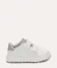 tênis infantil com velcro cinza 27