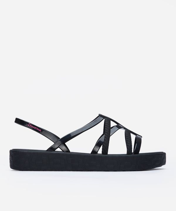 rasteirinha flatform ipanema calce fácil preta 35