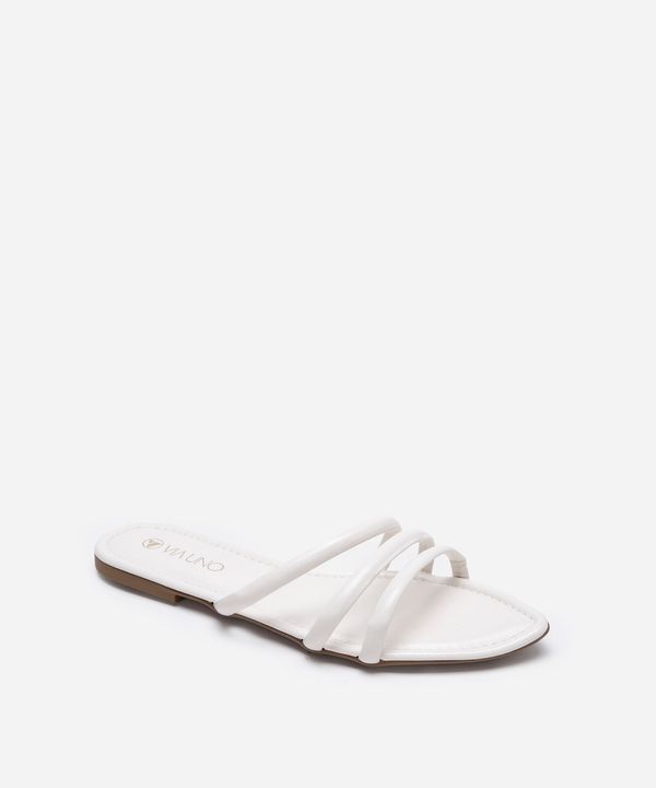 rasteirinha bico fino via uno off white 38