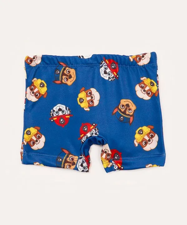 sunga boxer infantil patrulha canina proteção uv multicor 1