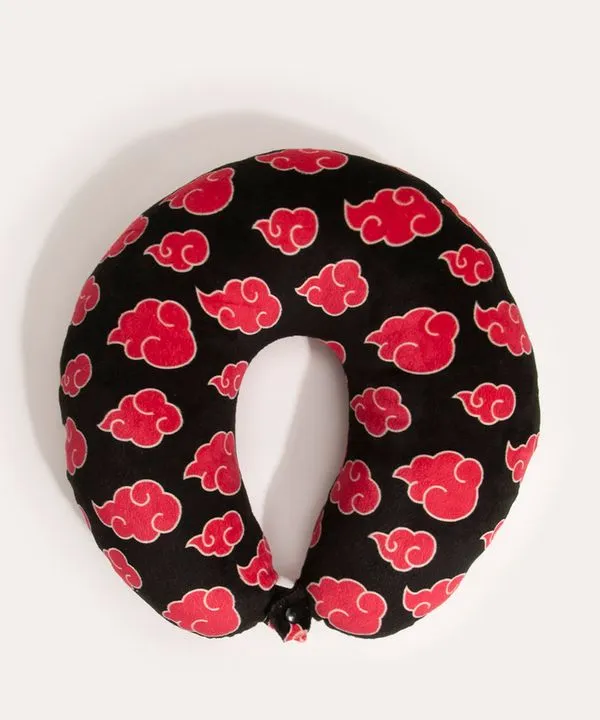 apoio de pescoço akatsuki naruto preto Único