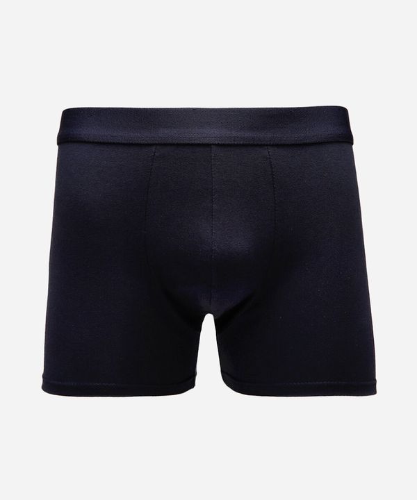 cueca boxer masculina de algodão mash azul GG