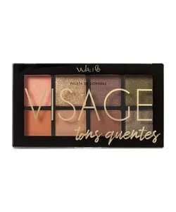 Paleta de Sombras Vult Visage - Subtons Quentes Único Único