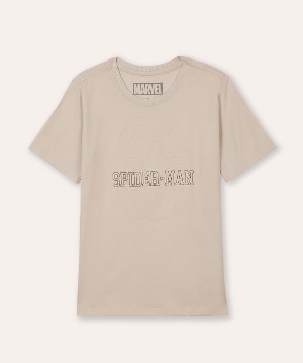 camiseta de algodão infantil homem aranha cinza 6