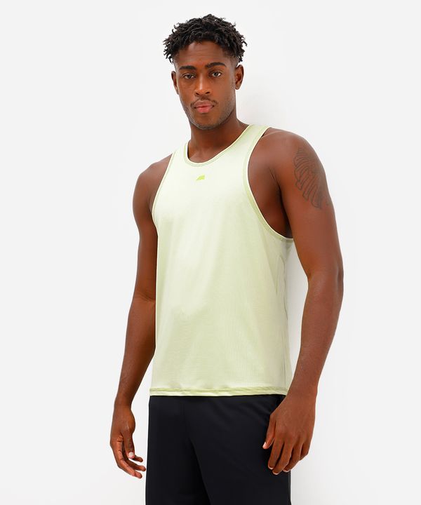 regata esportiva masculina texturizada verde G