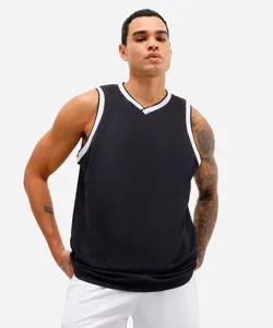 regata basquete masculina esportiva preta M