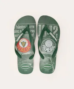 chinelo havaianas palmeiras verde 37-38