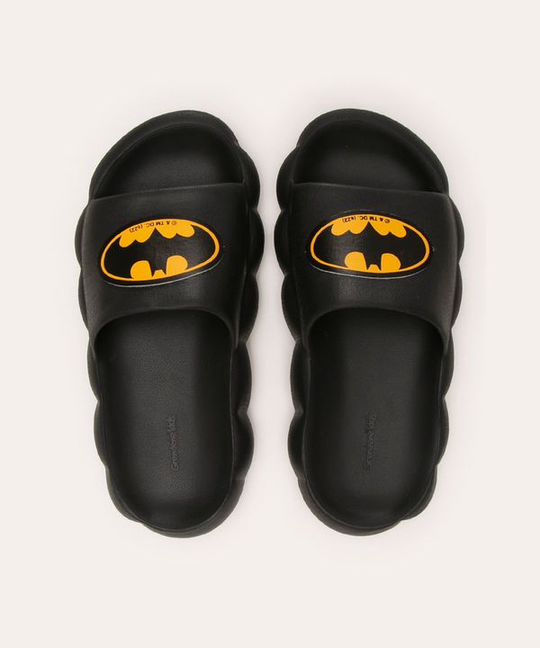 chinelo infantil slide comfy batman preto 29
