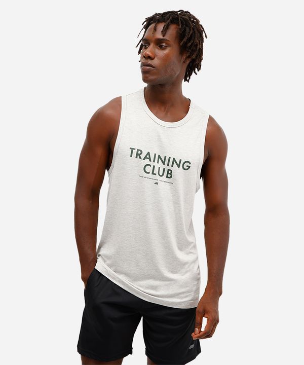 regata masculina esportiva de viscose training club cinza P