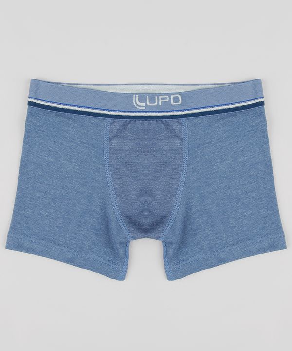 Cueca Infantil Boxer Lupo Azul M