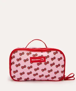 necessaire com lacinho hello kitty rosa UNICO