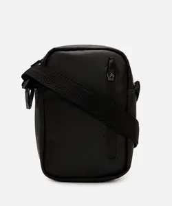 bolsa shoulder masculina transversal preta UNICO