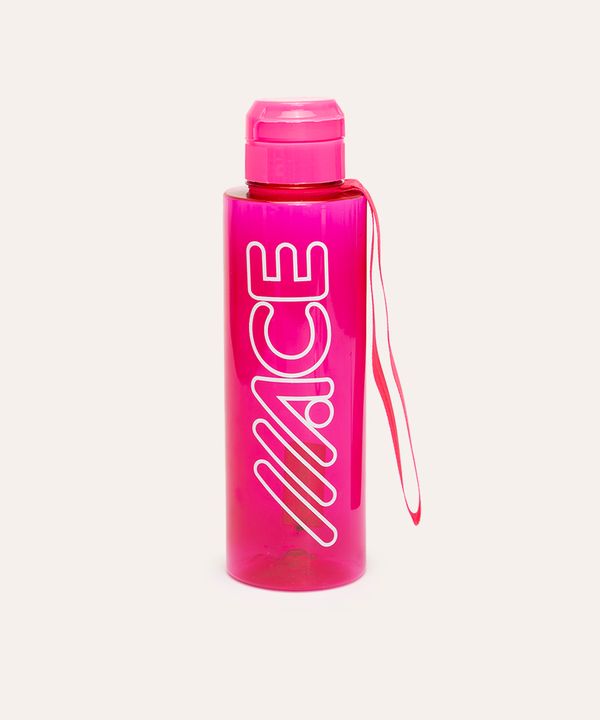 garrafa com alça 500ml rosa Único