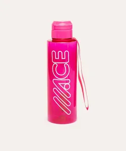 garrafa com alça 500ml rosa Único