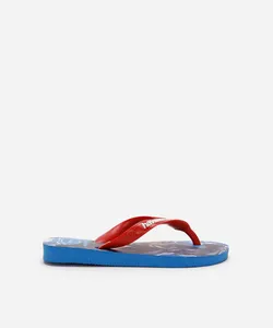 chinelo infantil marvel havaianas azul 29-30