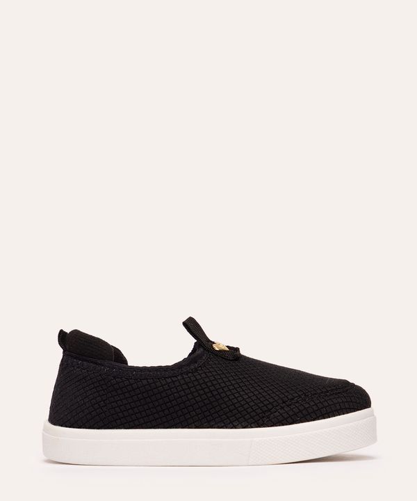 tênis slip on infantil soft pop molekinha preto 18