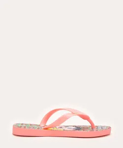 chinelo infantil ipanema turma da mônica rosa 33-34
