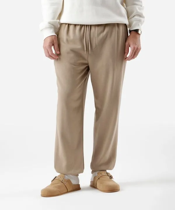 calça masculina jogger moletom bege G