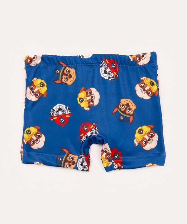 sunga boxer infantil patrulha canina proteção uv multicor 5