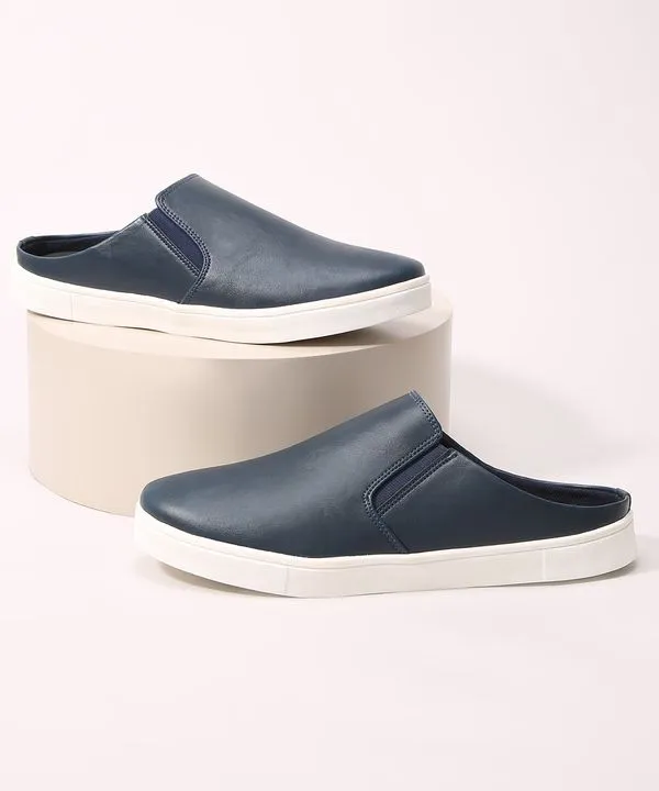 Tênis Masculino Slip On Mule Oneself Azul Marinho 43
