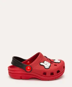 babuche infantil minnie vermelho 24-25