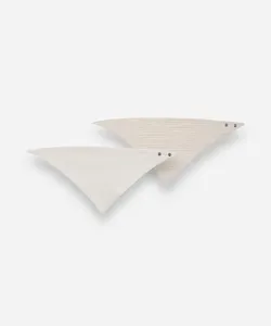 kit de 2 babadores infantis bandana listrado colorido UNICO