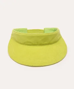 viseira atoalhada com velcro clube bossa verde lima Único