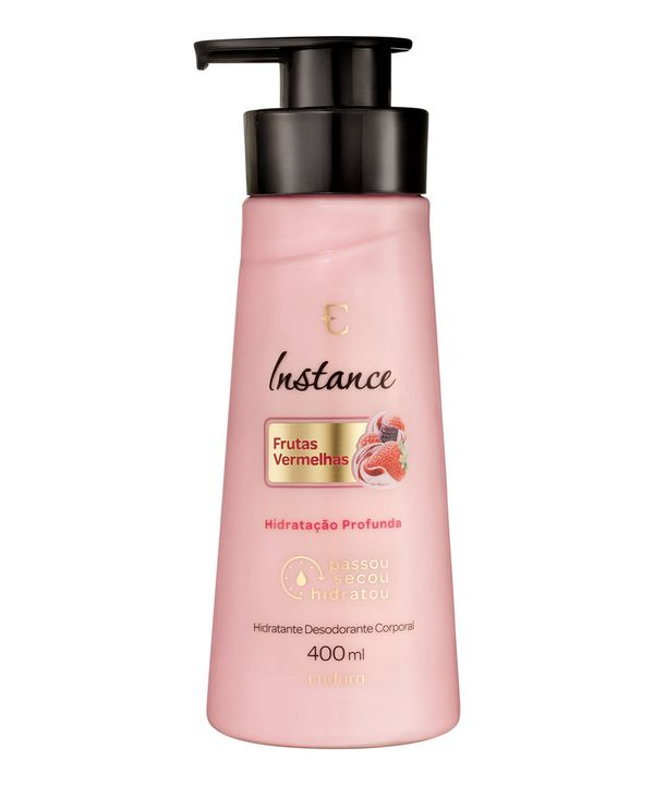 creme hidratante corporal frutas vermelhas eudora único 400 ML