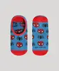 Meia Infantil Sapatilha Estampada Homem-Aranha Azul 22-25