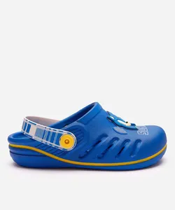 babuche infantil sonic azul 31