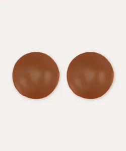 sutiã adesivo invision lov mini silicone lavável marrom UNICO