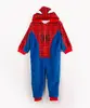 macacão pijama infantil homem aranha de pelúcia manga longa vermelho 5