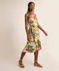 saia midi pareô de viscose estampada flor de jambo além dos mares salvador preta gil bege 34