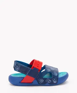 sandália infantil mickey grendene azul 21