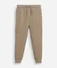 calça jogger infantil de algodão texturizada bege 10