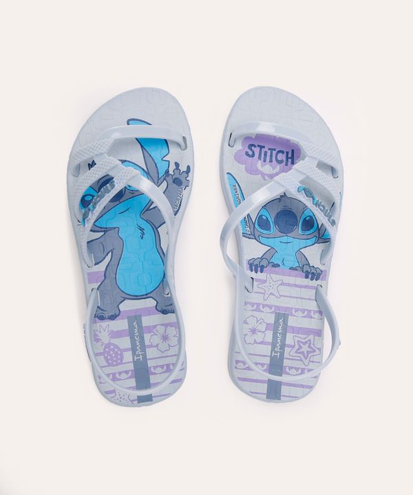 rasteirinha infantil calce fácil stitch azul 30