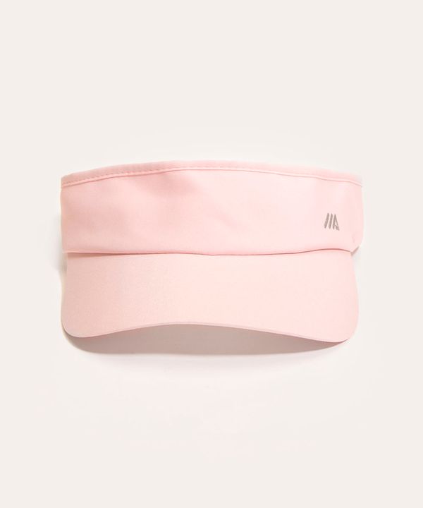 viseira com proteção uv50+ rosa Único