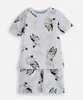 pijama curto infantil de algodão bluey off white 2