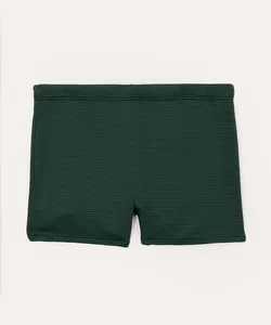 sunga boxer texturizada juvenil verde 16