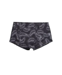 sunga boxer folhagens cinza escuro GG