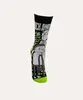 meia cano longo rick e morty preto 41-43