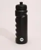 garrafa squeeze esportivo preto Único