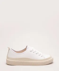 tênis feminino flatform beira rio branco 36