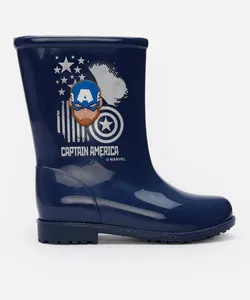 galocha infantil marvel azul 31