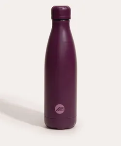 garrafa de aço inox esportiva roxa Único