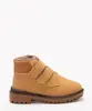 bota infantil com velcro bege 19